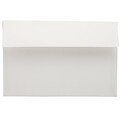 JAM Paper A9 Foil Lined Invitation Envelopes, 5.75 x 8.75, White with Ivory Foil, 50/Pack (532412546