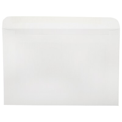 JAM Paper Window Envelope, 6 x 9, White, 100/Pack (0223933B)