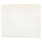 JAM Paper Window Envelope, 9" x 12", White, 25/Pack (223932)