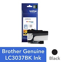 Brother Black Super High-Yield Ink Tank Cartridge   (LC3037BK)