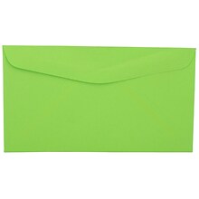 JAM Paper #6 3/4 Invitation Envelope, 3 5/8 x 6 1/2, Light Green, 25/Pack (457611417A)