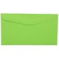 JAM Paper #6 3/4 Invitation Envelope, 3 5/8" x 6 1/2", Light Green, 25/Pack (457611417A)