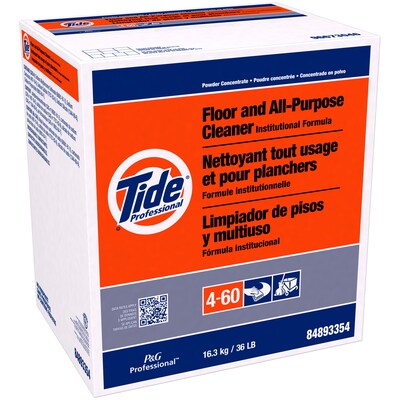 Tide Professional Floor and All-Purpose Cleaners, Unscented, 36 lbs. (PGC02364)