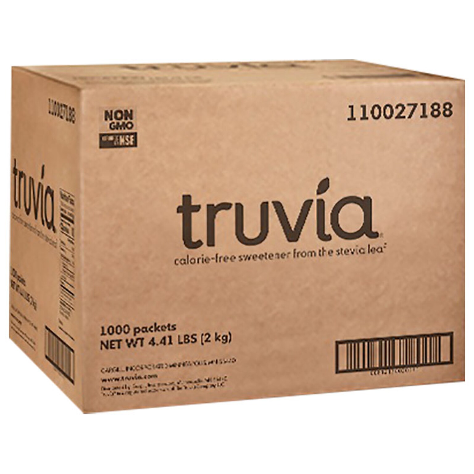 Truvia Natural Sweetener, 1000/Carton (110027188)