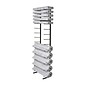 Brookside Design Vis-i-Rack High Capacity 13 Bin Blueprint Roll File Storage Rack, Textured Black (VR864)