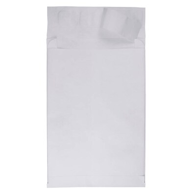 JAM Paper Peel & Seal Open End #13 Catalog Envelope, 10 x 13, White, 100/Pack (376634184B)