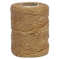 JAM Paper Jute Twine, 0.13 x 162 ft., Brown (6785142)