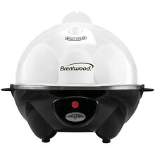 Brentwood Appliances Electric Egg Cooker with Auto Shutoff, Black (TS-1045BK)
