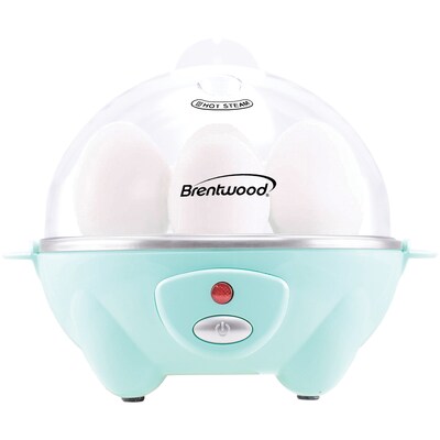 Brentwood Appliances Electric Egg Cooker with Auto Shutoff, Blue (TS-1045BL)