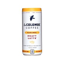 La Colombe Draft Latte Caramel Cold Brew Coffee, Medium Roast, 9 Fl. Oz., 12/Carton (PPPURC1216)