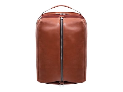 McKlein U Series South Shore Laptop Backpack, Brown Leather (18884)