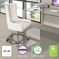 Deflect-O Carpet & Hard Floor Chair Mat, 36 x 46, Glass (DEF-CMG70433646)