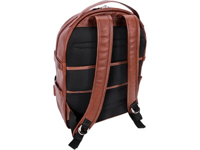 McKlein Oakland U Series Laptop Backpack, Solid, Brown (18794)