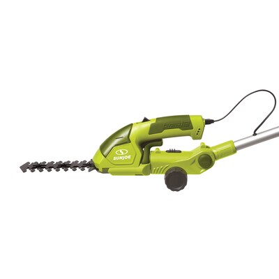 Sun Joe Cordless 2-in-1 Grass Shear and Hedge Trimmer w/ Extension Pole (HJ605CC)
