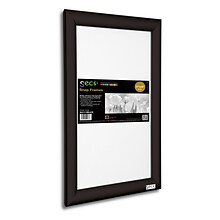 Seco Front Load Easy Open Snap Poster Frame, 11 x 14, Black Aluminum (SN1114BLACK)