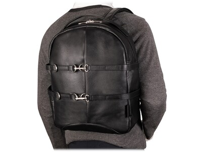 McKlein Oakland U Series Laptop Backpack, Solid, Black (18795)