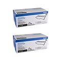 Brother TN-750 Black High Yield Toner Cartridge, 2/Pack   (TN7502PK)