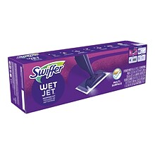 Swiffer WetJet Mopping Kit, 10 Mopping Pads, 6 Heavy Duty & 4 Original (49886)