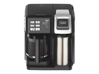 Hamilton Beach FlexBrew 12 Cups Automatic Coffee Maker, Black (49976)