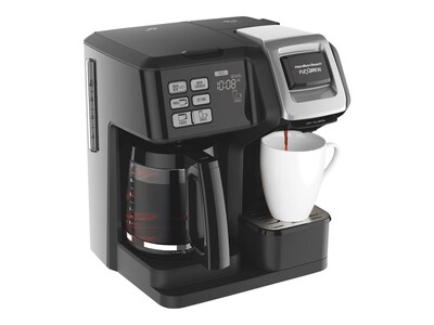 Hamilton Beach FlexBrew 12 Cups Automatic Coffee Maker, Black (49976)
