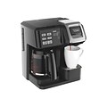 Hamilton Beach FlexBrew 12 Cups Automatic Coffee Maker, Black (49976)