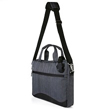 Wave Laptop Messenger Bag 15.6 Inch, Black