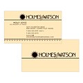 Custom 1-2 Color Business Cards, Ivory Index 110# Cover Stock, Flat Print, 1 Standard Ink, 2-Sided,
