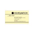 Custom 1-2 Color Business Cards, CLASSIC CREST® Baronial Ivory 80#, Flat Print, 1 Standard Ink, 1-Si