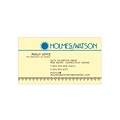 Custom 1-2 Color Business Cards, CLASSIC CREST® Baronial Ivory 80#, Flat Print, 2 Standard Inks, 1-S