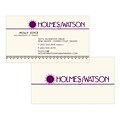 Custom 1-2 Color Business Cards, ENVIRONMENT® Smooth Natural Recycled 80#, Flat Print, 1 Standard &