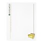 Custom Full Color Letterhead, 8.5" x 11", CLASSIC® Laid Solar White 24# Stock, Flat Print