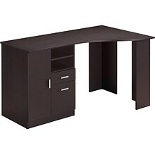 Techni Mobili Classic Office 51 Table Desk, Espresso (RTA-8408-ES)