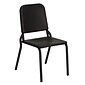 Flash Furniture HERCULES Series Plastic Stackable Melody Band/Music Chair, Black (HFMUSIC)