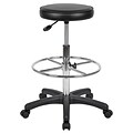 Flash Furniture Vinyl Backless Stool, Black (KC96KG-GG)