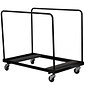 Flash Furniture Steel Folding Table Dolly For Round Folding Tables, Black