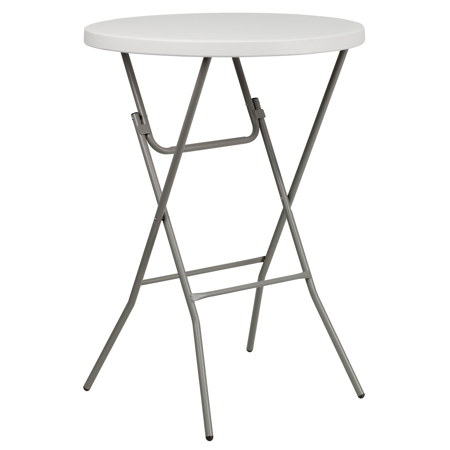 Flash Furniture Kathryn Folding Table, 31.5 x 31.5, Granite White (RB32RBARGW)