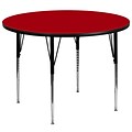 Flash Furniture Round Activity Table, Red (XUA60RNDREDTA)