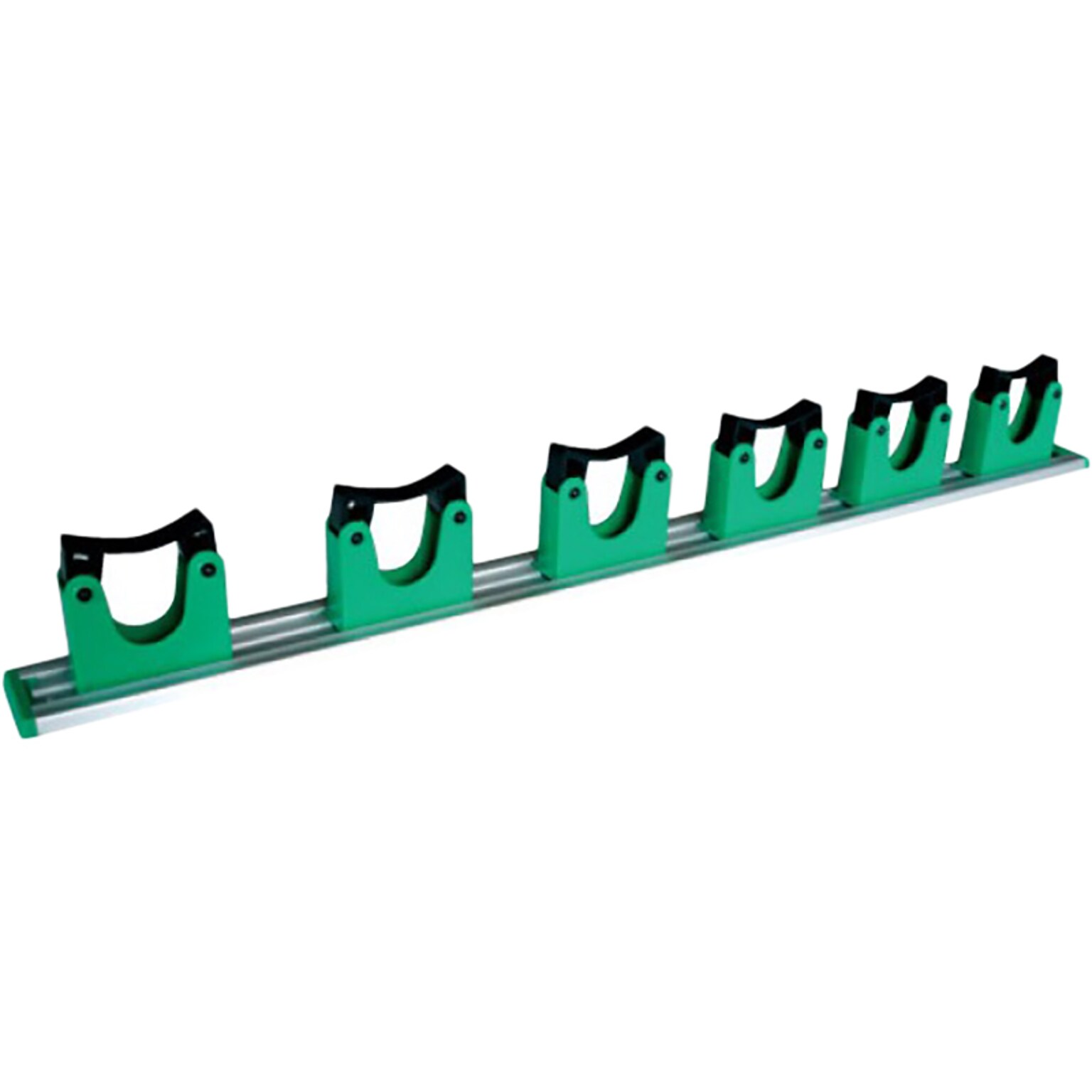 Unger Hang Up 28 Cleaning Tool Holder, Silver/Green (HO700)