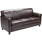 Flash Furniture HERCULES Diplomat Series 70" LeatherSoft Sofa, Brown (BT8273BN)