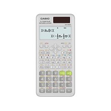 Casio 2nd Edition 16-Digit Solar Powered Scientific Calculator, White (FX-115ESPLS2-S)