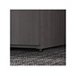 Bush Business Furniture Office 500 29.82" Storage Cabinet with Two Shelves, Storm Gray (OFS136SGSU)