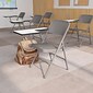 Flash Furniture Premium Steel Folding Chair with Right-Handed Tablet Arm (HF309ASTRT)