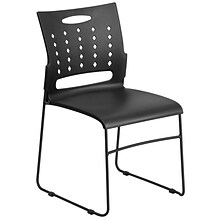 Flash Furniture HERCULES Series Plastic School Chair, Black (RUT2BK)