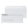 Custom #10 Peel and Seal Window Envelopes, 4 1/8 x 9 1/2, 24# White Wove, 1 Standard Ink, 250 / Pa