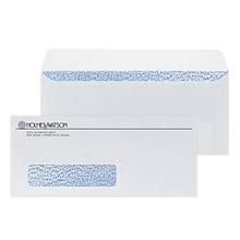 Custom #10 Peel and Seal Window Envelopes with Security Tint, 4 1/8 x 9 1/2, 24# White Wove, 1 Sta