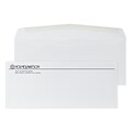 Custom #10 Standard Envelopes, 4 1/4 x 9 1/2, 24# White Wove, 1 Standard Ink, 250/Pack