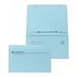 Custom 4-1/4" x 6-1/2" Double-Duty Statement Standard Remittance Envelopes, 24# Blue Wove, 2 Standard Inks, 250 / Pack