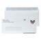 Custom #10 Barcode Pre-Stamped Peel and Seal Window Envelopes, 4 1/4 x 9 1/2, 24# White Wove, 1 St