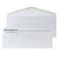 Custom #10 Standard Envelopes, 4 1/4 x 9 1/2, EarthFirst/SFI Logos, 24# White Recycled, 1 Standard
