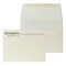 Custom 5-3/4 x 4-3/8 Greeting Card Envelopes, 24# Natural White Linen, 1 Standard Ink, 250 / Pack